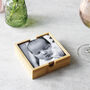 Set Of Bamboo Photo Coasters First Mother's Day, thumbnail 5 of 12
