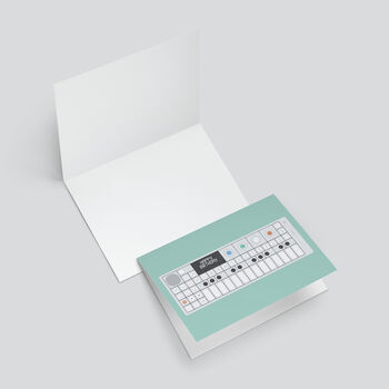 Synthesizer Birthday Card | Op1 Greetings Card, 4 of 5
