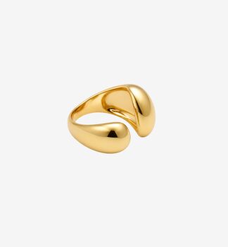 Kin Gold Statement Open Ring, 5 of 6