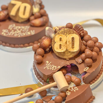 Mini 80th Birthday Smash Cake, 2 of 8