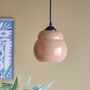 Pink Glass Pendant Light, thumbnail 3 of 3