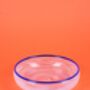 Handmade Ciotola Bianca Hand Blown Glass Bowl, thumbnail 2 of 2