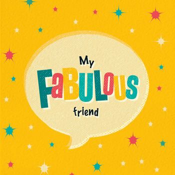 Friendship Card ‘My Fabulous Friend’, 3 of 4