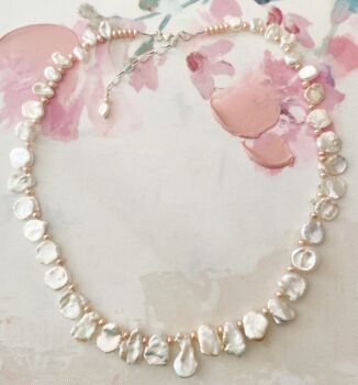 Keishi Pearl Necklace, 3 of 7