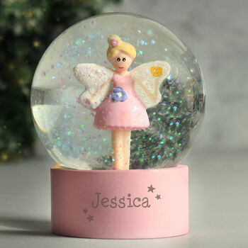 Personalised Princess Snow Globe, 2 of 3