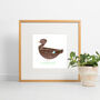 Mrs Mallard Duck Limited Edition Risograph Print, thumbnail 1 of 6