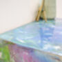 Resin Art Floating Bedside Table Or Wall Drawer, thumbnail 4 of 8