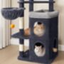 Tall Cat Tree Multi Level Cat Tower, thumbnail 4 of 8