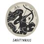 Sagittarius Zodiac Coin Pendant Necklace, thumbnail 4 of 5