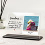 Personalised Grandma Memorial Photo Acrylic Plaque, thumbnail 1 of 3