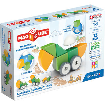 Magicube Magnetic Building Blocks And Wheels Set 13pc, 2 of 11