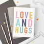 Love And Hugs Notecard Set, thumbnail 1 of 2