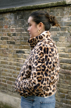 Reversible Leopard And Quilted Jacket, 4 of 8