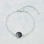 Personalised Sterling Silver Moon Phase Bracelet, thumbnail 4 of 10