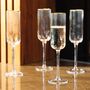Set Of Four Ridged Champagne Flutes, thumbnail 1 of 4