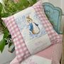 Beatrix Potter© Birth And Christening Cushion, thumbnail 2 of 10
