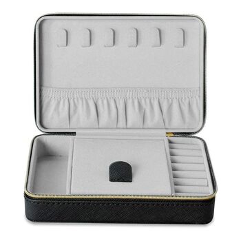 Small Portable Travel Jewellery Stoage Box, 4 of 11