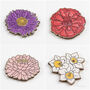 Wooden Birth Flower Magnets, thumbnail 4 of 12