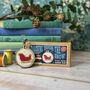 Dashing Through The Snow! Christmas Mini Matchbox Cross Stitch Kit, thumbnail 1 of 5