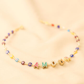 Millefiori Bead Amour Necklace, 4 of 9