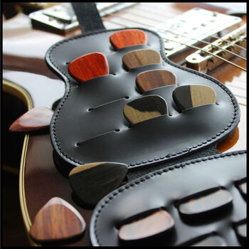 Father's Day Wallet + 18 Electric Guitar Plectrums, 5 of 8