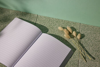A5 Lined Notebook In Stone, Ruled Pages, 5 of 7