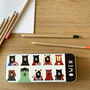 Personalised Movie Bears, Tin Pencil Case, thumbnail 1 of 3