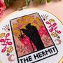 'The Hermit' Tarot Cross Stitch Kit, thumbnail 2 of 4