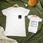 Daddy's Little 'Helper' Father's Day T Shirt Set, thumbnail 1 of 4