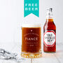'World's Greatest Fiance' Personalised Beer Tankard, thumbnail 1 of 4