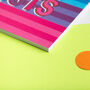 I Just Really Love Lists A5 Rainbow Stripe Notebook, thumbnail 6 of 10