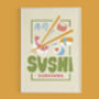 Sushi Kitchen Print, thumbnail 8 of 9