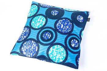 African Wax Print Cushion Cover, 6 of 8