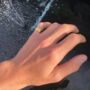 Mens Pinky 8mm Stainless Steel Silver Or Gold Ring, thumbnail 4 of 10