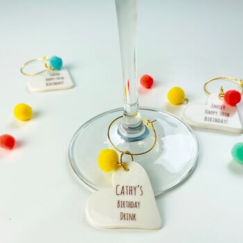 Personalised Glass Charm Gift For Auntie, 4 of 8
