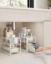 Two Tier Under Sink Organiser Sliding Drawer Rack, thumbnail 1 of 8