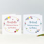 Godparent Thank You Card Floral, thumbnail 2 of 2