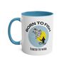 Born To Fish Coffee Mug, thumbnail 6 of 8
