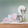 Personalised Swan Designed Shelf, thumbnail 1 of 3