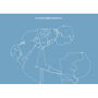 Bespoke Child's Continuous Line Portrait, thumbnail 8 of 11