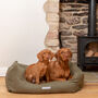 Forest Tweed Boxy Dog Bed, thumbnail 4 of 4