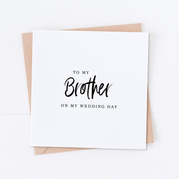 Sister Wedding Bridal Card, 2 of 3