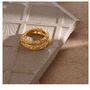 Monaco D’or Baroque Double Band Charm Ring, thumbnail 2 of 3