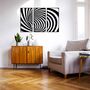 3D Wooden Spiral Wall Art Optical Illusion Decor, thumbnail 9 of 10