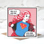 'Supermum' Personalised Card For Mum, thumbnail 4 of 5