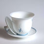 Handmade Porcelain Tall Gaiwan Tea Brewing Bowl, thumbnail 3 of 4