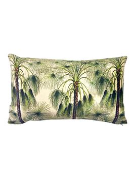 Palm Tree Velvet Cushion, 6 of 8