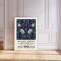 William Morris Blue Flower Print, thumbnail 1 of 2