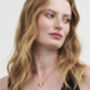 Poppy Anemone Gold Chain Necklace, thumbnail 2 of 8