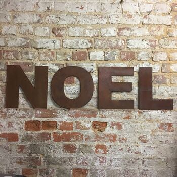 Noel Christmas Mantle Fireplace Wall Decoration Sign, 2 of 6